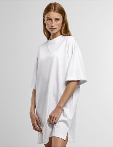 NEM-NM046-Ladies Heavy Oversized Tee Dress
